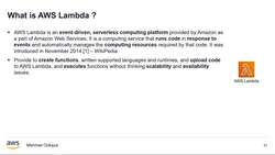 AWS Serverless Microservices with Patterns and Best Practices - AWS Lambda Overview Instructional Video