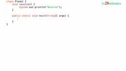 Learn Java from Scratch - A Beginner's Guide - Step 05 - Run Planet Class with Java - Using a Main Method Instructional Video