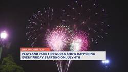 Playland lights up Westchester with fireworks and more rides News Clip