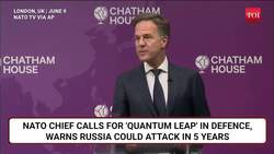 NATO Boss SHOCKS World With UNUSUAL Nuclear WW3 Prediction | 'Russia Could Attack In 5 Years' News Clip