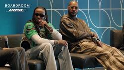 Quavo, Carmelo Anthony, Rich Kleiman, & Jim Mollica talk Basketball, Music, & Bose Instructional Video