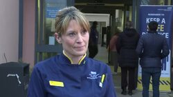 Chief Nurse Sam Foster Interview re Oxford-AstraZeneca vaccine News Clip