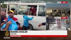 Oxfam says just 2% of the normal food supply for Gaza has been delivered since Israeli blockade News Clip