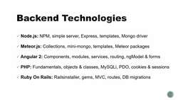 The Full Stack Web Development - Summary Instructional Video