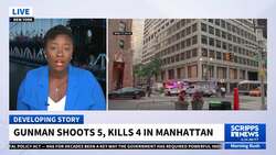 Gunman shoots 5, kills 4 in NYC shooting targeting NFL offices News Clip