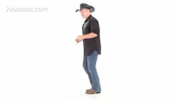 How to Line Dance to Cotton Eye Joe Instructional Video