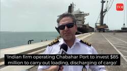 'Indian firm operating Chabahar Port to invest $85 million to carry out loading, discharging of cargo' News Clip