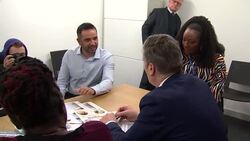 Keir Starmer visits wellbeing hub & interview News Clip