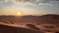 Rub' al Khali Revealed: Drone Journey Over World’s Largest Desert Stock Footage