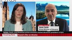Ukrainians will 'fight until the end,' Slovenian PM says News Clip