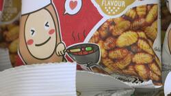 Entrepreneur pushing insects as convenience snack News Clip