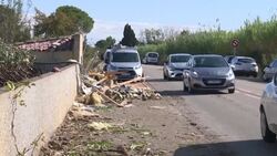CLEAN : Tornado tears through French southern town of Arles News Clip