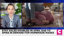 Etsy Sales Doubled In April Due to Demand for Homemade Masks News Clip