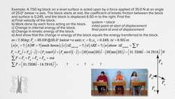 Example of Energy Transferred Into and Out of a System Instructional Video