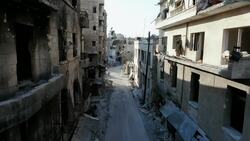 War From Above: Drone Views of Destroyed Gaza, Ukraine, and Aleppo Stock Footage