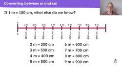 Converting between metres and centimetres Instructional Video