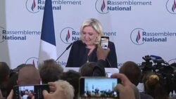 CLEAN : Le Pen celebrates historic result in French legislative election News Clip