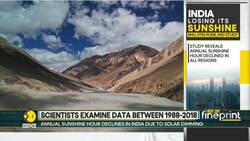 India Loses Sunshine to Cloud Cover & Bad Air News Clip