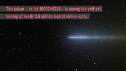 NASA's Fermi Satellite Clocks a 'Cannonball' Pulsar Instructional Video