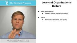 Levels of Organizational Culture Instructional Video