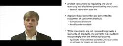 Magnuson Moss Warranty Act Instructional Video