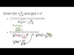 Function Composition 2 - Domain Instructional Video