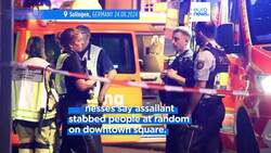 At least three killed and five injured in German festival knife attack Instructional Video