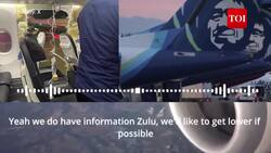 ATC Audio reveals How Alaska Airlines Pilot Calmly Navigated Flight To Safety After Mid-Air Mishap News Clip