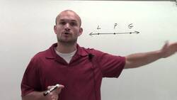 Name the opposite rays in the given figure Instructional Video
