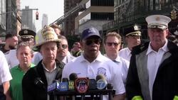 NYC Mayor Eric Adams says its ‘fortunate’ only four civilians were injured in crane collapse Instructional Video