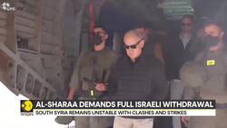 Israel-Syria Tensions: Damascus Insists Israel Leave All Post-2024 Positions News Clip