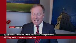 Russian ruble drops to record low after sanctions News Clip