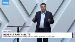 Biden Tries To Sway Christian Voters Away From GOP News Clip