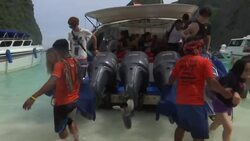 Authorities in Thailand are keeping 'The Beach' of DiCaprio movie fame closed for rehab after too many tourists cause damage Instructional Video