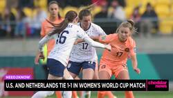 U.S. Equalizes Late to Draw Netherlands in Women's World Cup Match News Clip