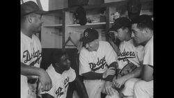 Contract talks for Brooklyn Dodgers' manager Charlie Dressen News Clip
