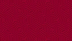 Dark red pure matte geometric surface background. Stylish minimal modern. Animation backdrop motion design. Stock Footage