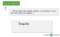 Generating Topics and Using the Strength Test Instructional Video