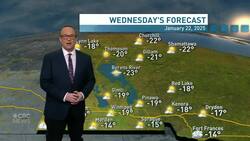 Riley Laychuk's Manitoba forecast for Wednesday, Jan. 22, 2025 News Clip