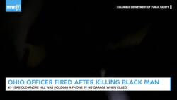 Ohio Police Officer Fired After Killing Black Man In Garage News Clip
