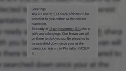 Bay Shore resident receives racist text message that is part of disturbing national trend News Clip