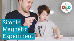 Science Experiment with Magnet and Paperclips Instructional Video