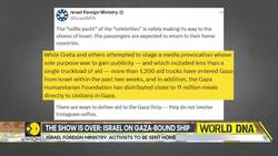 Israel redirects Gaza-bound aid ship with Greta Thunberg News Clip