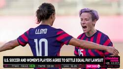 U.S. Women's Soccer Team Reach $24M Settlement in Equal Pay Lawsuit News Clip