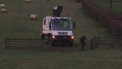 UK: Residents in Northumberland fearing Storm Barra after being without power for over 10 days after Storm Arwen News Clip