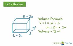 Computing Volume Using Dimensions and Formulas Instructional Video