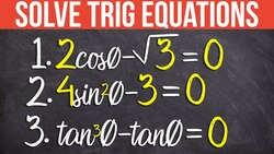 Solve Three Trig Funtions Fast Instructional Video