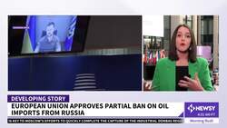 In Big Bid To Punish Moscow, EU Bans Most Russian Oil Imports News Clip