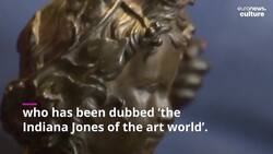 Europe's 'art detective' returns stolen Roman statue to France 50 years later News Clip