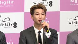 South-Korean boy band BTS press conference News Clip